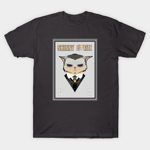 SkinnyCatzzz, What's your Persona. Zombie masked cat T-Shirt by chrisbizkit